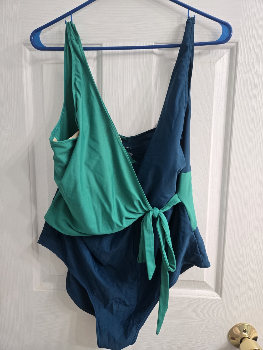 Summersalt Teal and Deep Teal One-Piece Swimsuit